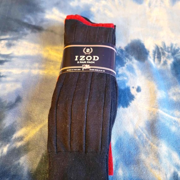 Izod Underwear & Socks Izod 3pack Cashmereblended Mens Dress Sock